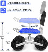 Adjustable 360° Rotating Gardening Seat
