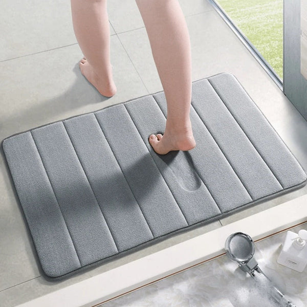 Memory Foam Bath Mat - 3pcs Set